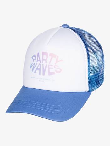 Women's Roxy Donut Spain Hats Blue White | NZ_LW3049