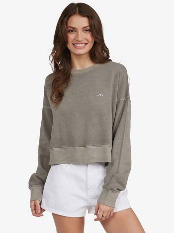 Women's Roxy Dream Of Oversized Fleece grey | NZ_LW6021