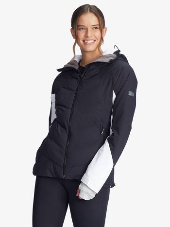 Women's Roxy Dusk Insulated Snow Jackets Black | NZ_LW1190