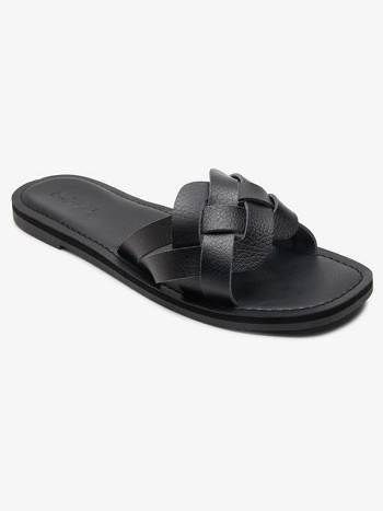 Women's Roxy Edessa Sandals Black | NZ_LW1216