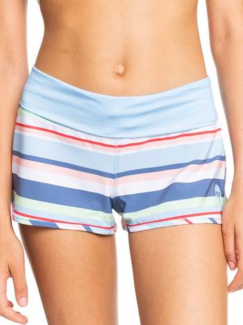 Women's Roxy Endless Summer Boardshorts White Stripes | NZ_LW1928