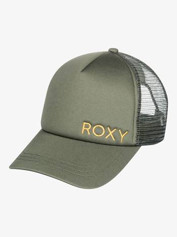 Women's Roxy Finishline Hats green | NZ_LW5108