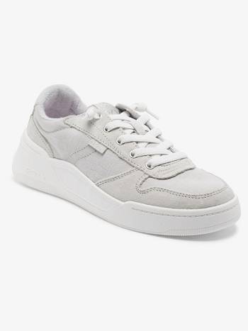 Women's Roxy Harper Lace-Up Sneakers grey | NZ_LW8112