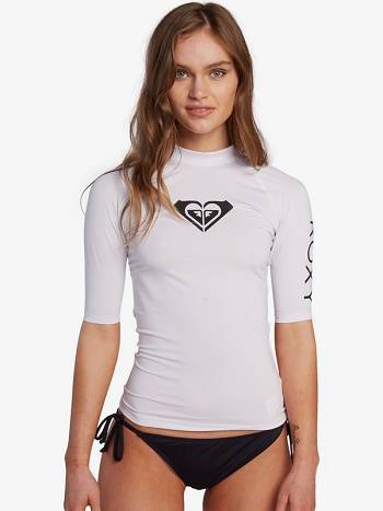 Women's Roxy Hawaii Whole Hearted Essentials White | NZ_LW6420