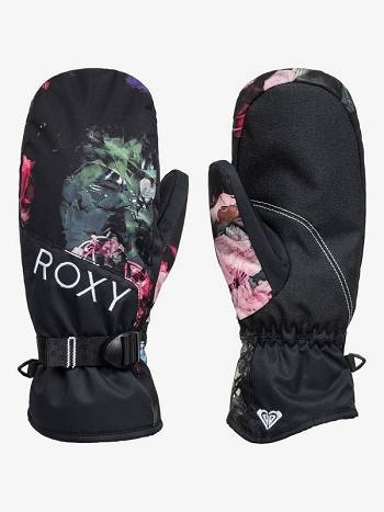 Women's Roxy Jetty Insulated Gloves Black | NZ_LW7342