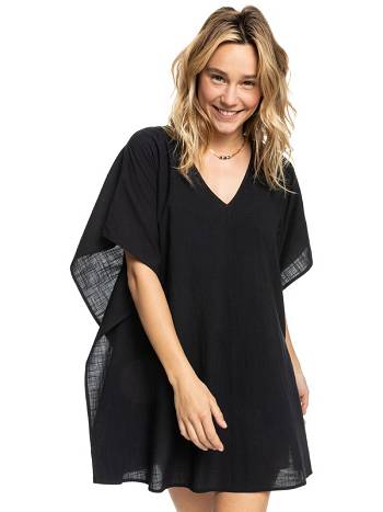 Women's Roxy Lake Of Time Short Cover Ups Dark Grey | NZ_LW5788