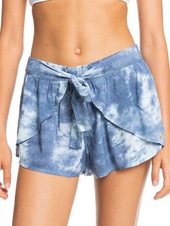 Women's Roxy Lemon Chill Beach Shorts Blue | NZ_LW3966