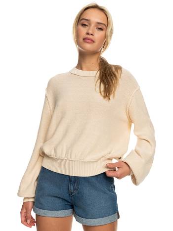 Women's Roxy Loft Music Sweaters Beige | NZ_LW1752