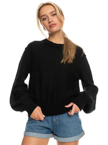 Women's Roxy Loft Music Sweaters Dark Grey | NZ_LW4463