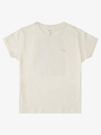 Women's Roxy Log Morning Boyfriend T-Shirt Beige | NZ_LW9516