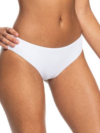 Women's Roxy Love The Comber Hipster Bikini Bottoms White | NZ_LW2637