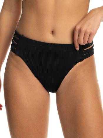 Women's Roxy Love The Rocker Hipster Bikini Bottoms Dark Grey | NZ_LW2176