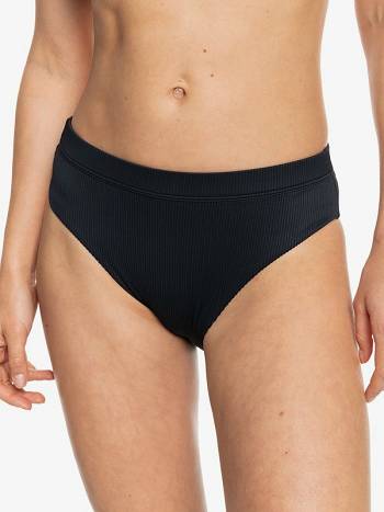 Women's Roxy Love The Shorey Ribbed Bikinis Dark Grey | NZ_LW1369