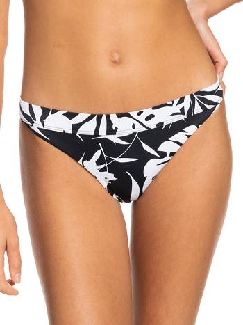 Women's Roxy Love The Surfrider Mid-Rise Bikini Bottoms Dark Grey | NZ_LW5177