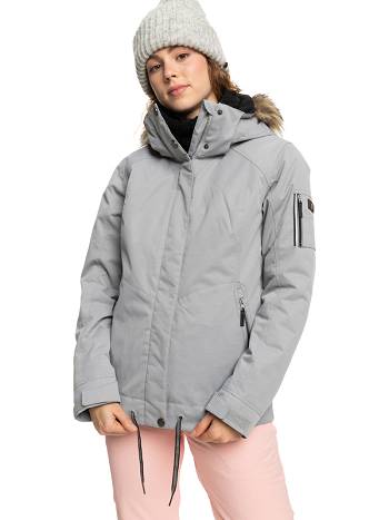 Women's Roxy Meade Insulated Snow Jackets grey | NZ_LW9572