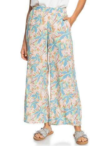 Women's Roxy Midnight Avenue Pants blue Flower | NZ_LW2317