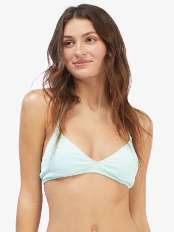 Women's Roxy Mind Of Freedom Fixed Triangle Bikinis green | NZ_LW6980