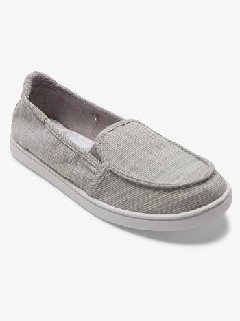 Women's Roxy Minnow Sneakers grey | NZ_LW3503