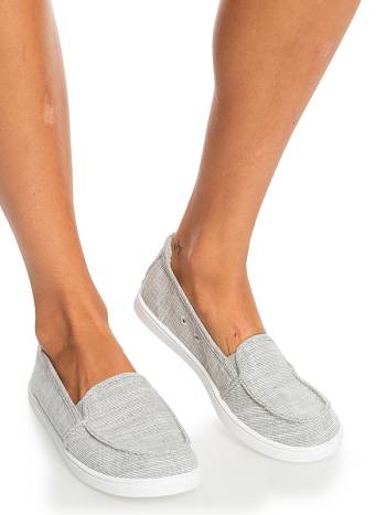 Women's Roxy Minnow Sneakers grey | NZ_LW8750