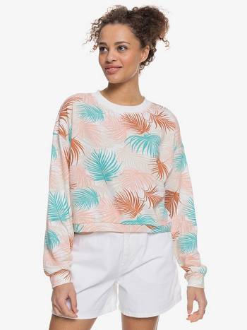 Women's Roxy Off To The Beach Fleece White | NZ_LW7043