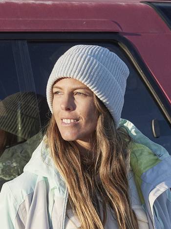 Women's Roxy Ozalee Beanies White | NZ_LW9126