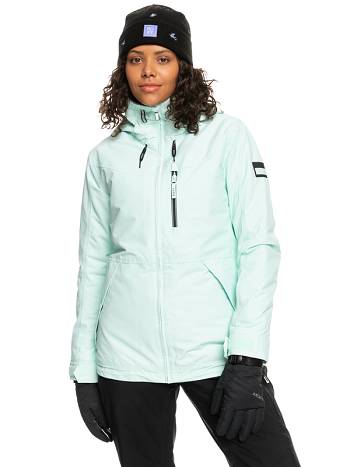 Women's Roxy Presence Insulated Snow Jackets Light Turquoise | NZ_LW6116