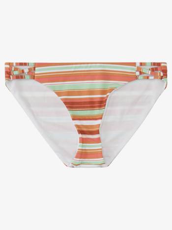 Women's Roxy Printed Beach Classics Hipster Bikini Bottoms Brown Stripes | NZ_LW3067