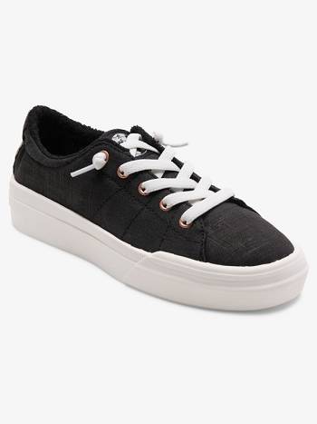 Women's Roxy Rae Sneakers Black | NZ_LW5518