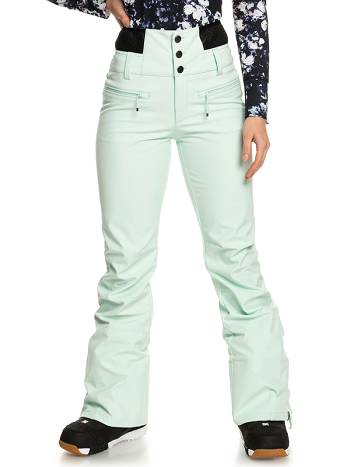 Women's Roxy Rising High Shell Snow Pants Light Turquoise | NZ_LW5036