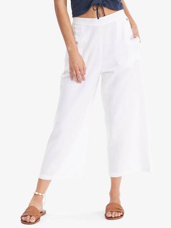 Women's Roxy Runaround Beach Pants White | NZ_LW6449