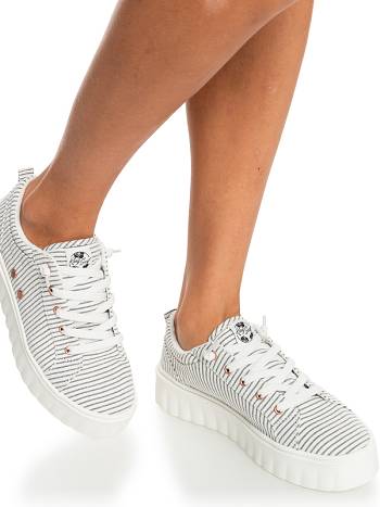 Women's Roxy Sheilahh Sneakers Black | NZ_LW3670