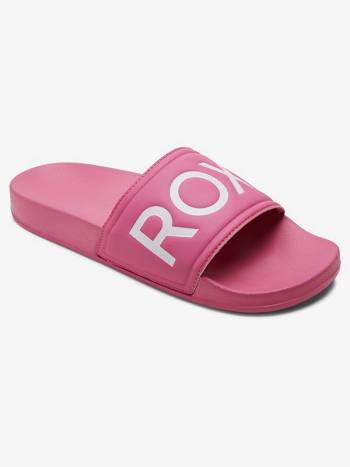 Women's Roxy Slippy Slide Sandals Light Rose / Pink | NZ_LW9525