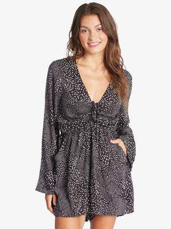 Women's Roxy Spirit Awakes Rompers Dark Grey | NZ_LW1211