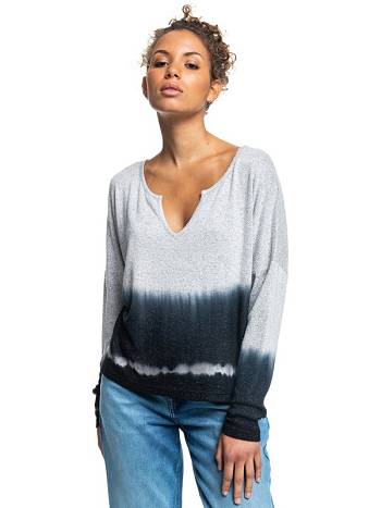 Women's Roxy Staying True Dip-Dye Loungewear gery | NZ_LW8638