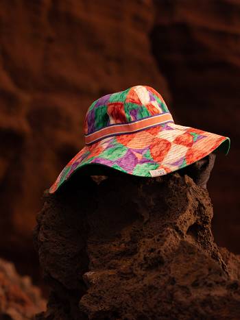 Women's Roxy Stella Jean Reversible Hats Multicolor | NZ_LW7656