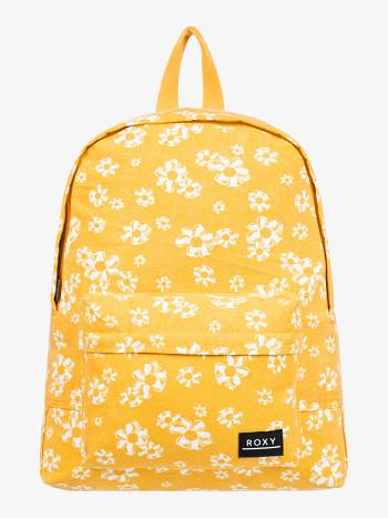 Women's Roxy Sugar Baby Backpacks Yellow Flower | NZ_LW7773