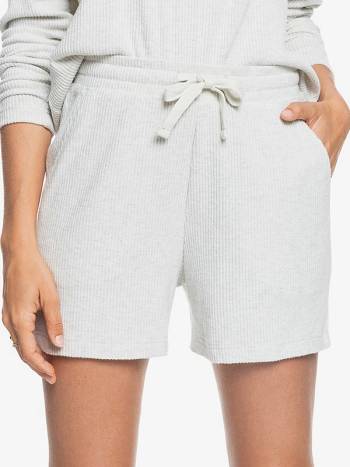 Women's Roxy Sunday Morning Rib Loungewear White | NZ_LW3858