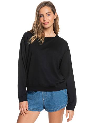 Women's Roxy Surfing By Moonlight Fleece Dark Grey | NZ_LW8247