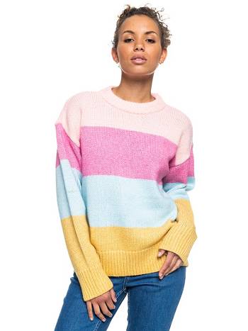 Women's Roxy Too Far Sweaters pink | NZ_LW6100