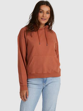 Women's Roxy Until Daylight Hoodies orange | NZ_LW6832