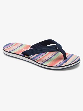 Women's Roxy Vista Loreto Sandals Blue / Pink | NZ_LW9203