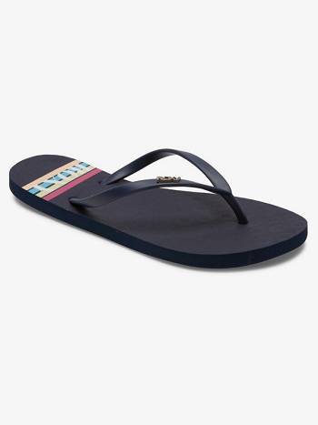 Women's Roxy Viva Stamp Sandals Navy | NZ_LW7910