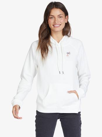 Women's Roxy Walk The Sun Daydream Believer Hoodies White | NZ_LW1549