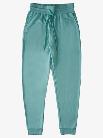 Women's Roxy Weekend Game Jogger Pants green | NZ_LW7876