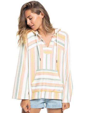 Women's Roxy Wild And Free Loungewear Orange Stripes | NZ_LW7441